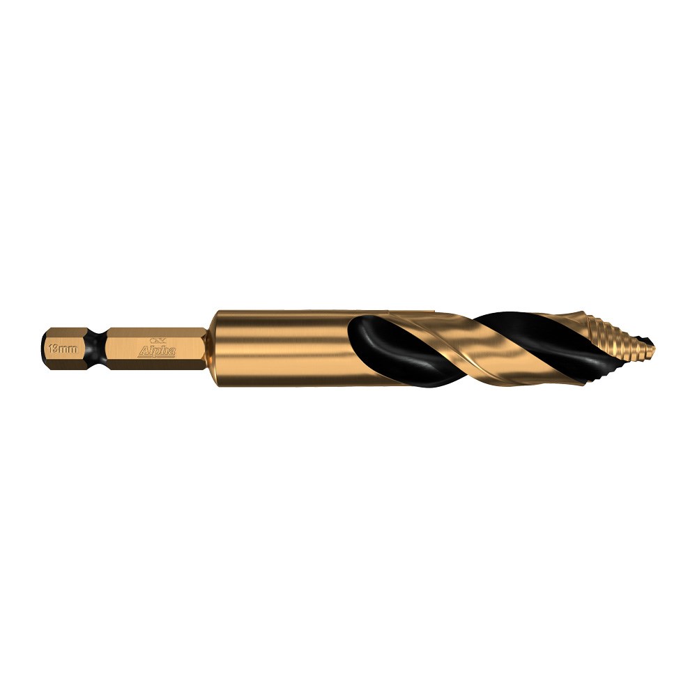 ALPHA ONSITE PLUS IMPACT STEP TIP DRILL BIT - 13.0MM